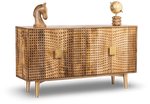 Perforated Wooden Sideboard