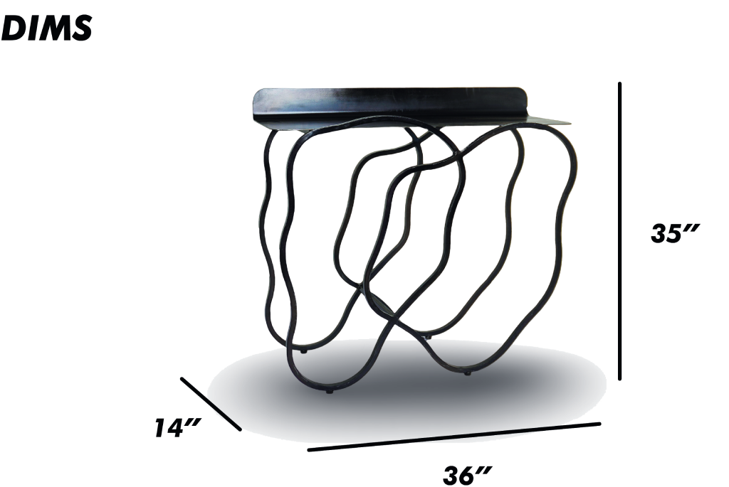 Black Console Table