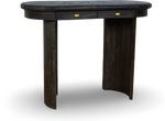 Brown Wood Console Table
