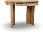 Brown Wood Console Table