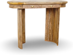 Brown Wood Console Table