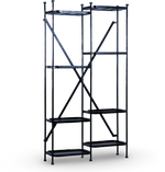 Modern Industrial Metal Shelving Unit