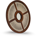 Wall Mirror with Rope Detailing