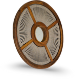 Wall Mirror with Rope Detailing