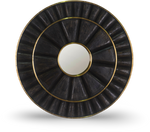 Brushed Sunburst Wall Mirror