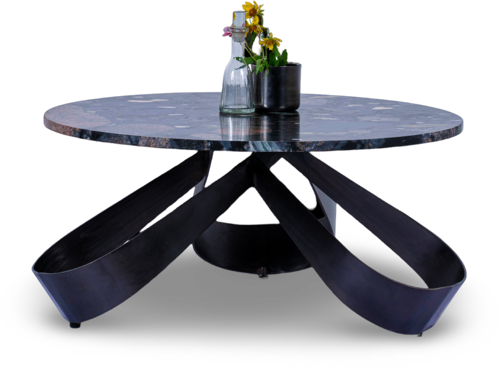 Antique Brass Coffee Table