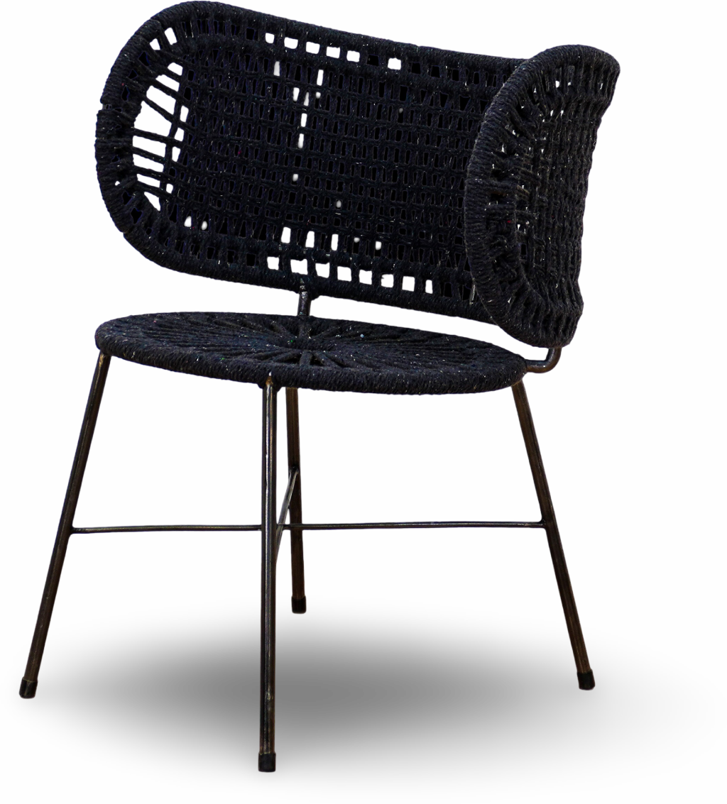 Black Lounge Chair