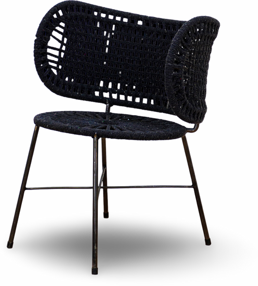 Black Lounge Chair