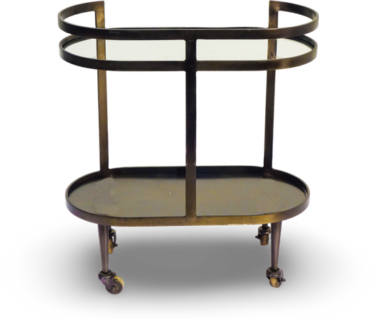 Bar Cart Golden Luxe
