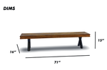 Wooden Dining Bench