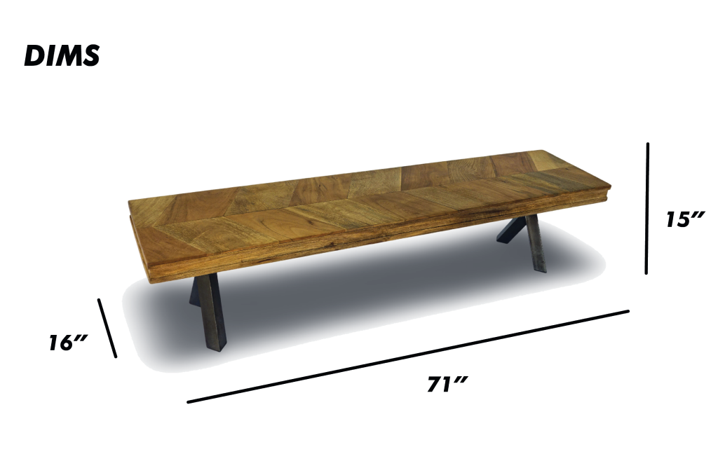 Wooden Dining Bench