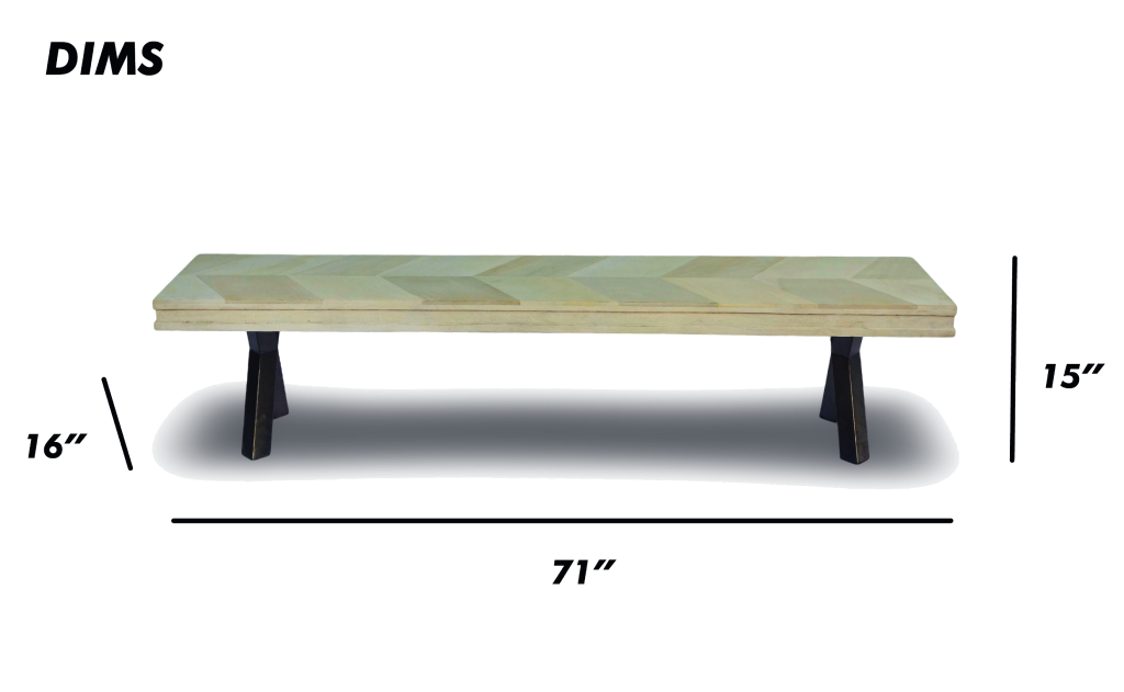 Wooden Dining Bench